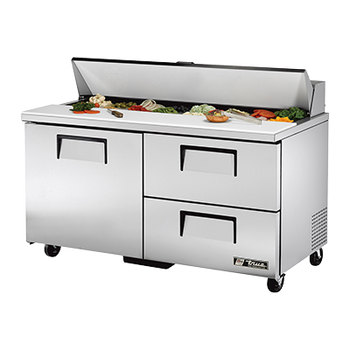 True TSSU-60-16D-2-HC 60 inch Sandwich Prep Table