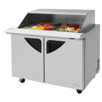 Turbo Air TST-48SD-18-N-SL 48 inch Mega Top Sandwich Prep Table