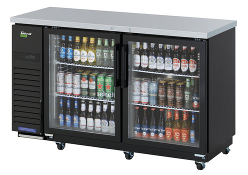 Turbo Air TBB-24-60SGD-N 61 inch Refrigerated Back Bar Cabinet