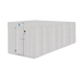 Norlake 6X18X8-7 COMBO1 Fast-Trak Indoor Two Compartment Walk-In 6 x 18 (6 x 10 & 6 x 8 compartments) x 87" H Walk In Combination Cooler Freezer