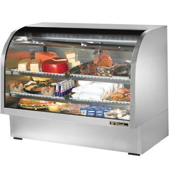 True TCGG-60-S-LD 60 inch Refrigerated Deli Display Case