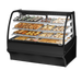 True TDM-DC-59-GE/GE-B-W 59 inch Non-Refrigerated Bakery Display Case