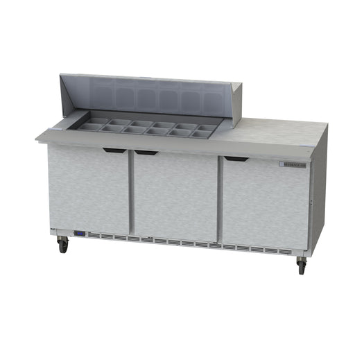 Beverage Air SPE72HC-18M 72-inch Mega Top Sandwich Prep Table