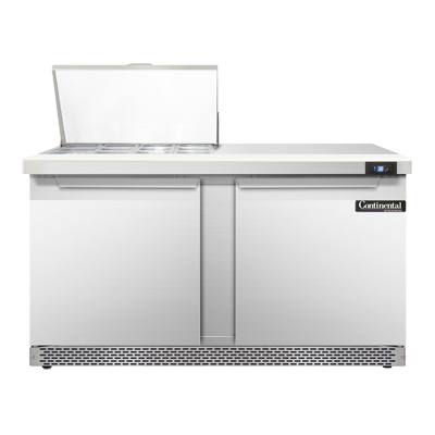 Continental Refrigerator SW60N12M-FB 60-inch Mega Top Sandwich Prep Table