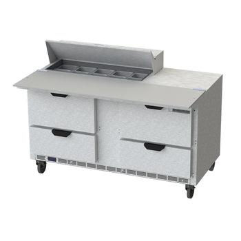 Beverage Air SPED60HC-10C-4 60-inch Sandwich Prep Table