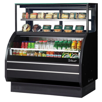 Turbo Air TOM-W-40SB-UF-N 39 inch Open Refrigerated Display Merchandiser