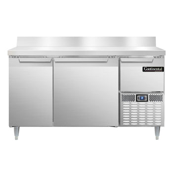 Continental Refrigerator DRA60NSSBS 60-inch Work Top Refrigerator