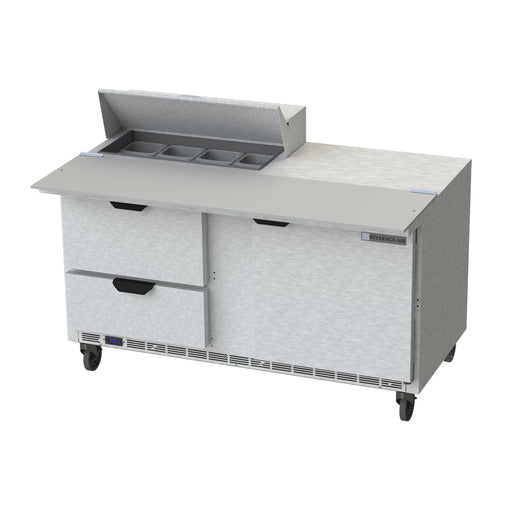 Beverage Air SPED60HC-08C-2 60-inch Sandwich Prep Table