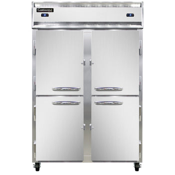 Continental Refrigerator 2RFNSSHD 52-inch Reach-In Refrigerator/Freezer