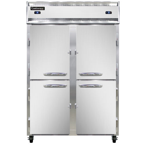 Continental Refrigerator 2RFNHD 52-inch Reach-In Refrigerator/Freezer