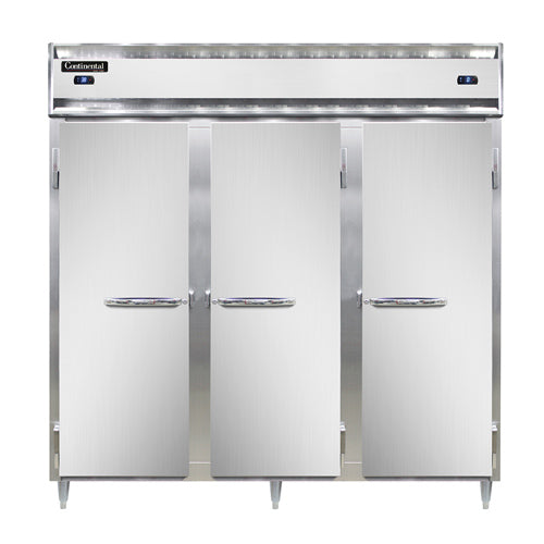 Continental Refrigerator D3RRFNSAPT 78-inch Pass-Thru Refrigerator/Freezer