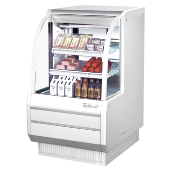 Turbo Air TCDD-36H-W(B)-N 37 inch Refrigerated Deli Display Case