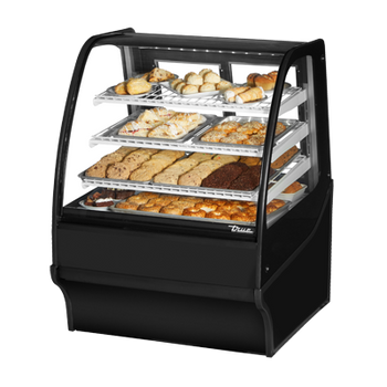 True TDM-DC-36-GE/GE-S-S 36 inch Non-Refrigerated Bakery Display Case