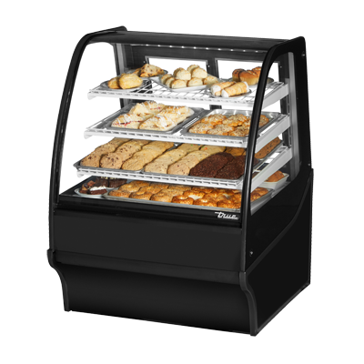 True TDM-DC-36-GE/GE-S-S 36 inch Non-Refrigerated Bakery Display Case