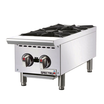 Winco NGHP-2 Hotplate Countertop Gas