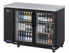 Turbo Air TBB-24-48SGD-N 49 inch Refrigerated Back Bar Cabinet