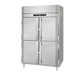 Victory Refrigeration HRSA-2D-S1-EW-PT-HD 25.6 cu. ft. Dual Temp Refrigerator/Heated Pass-Thru