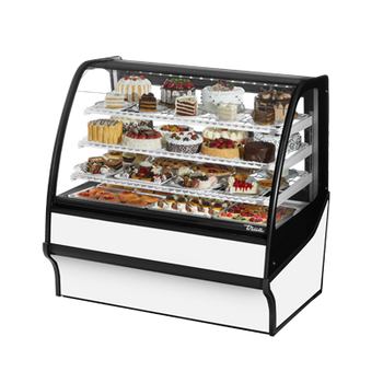 True TDM-R-48-GE/GE-W-W 48 inch Refrigerated Bakery Display Case