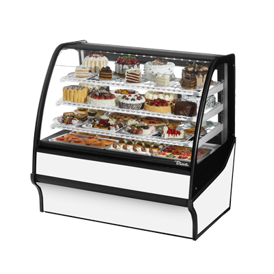 True TDM-R-48-GE/GE-W-W 48 inch Refrigerated Bakery Display Case