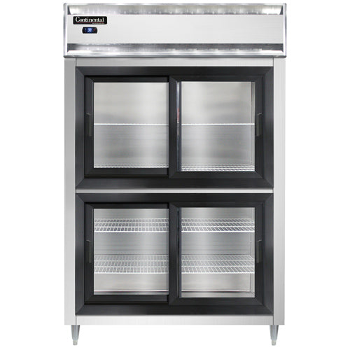 Continental Refrigerator D2RNSASGDHD 52-inch Reach-In Refrigerator