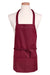 Chef Revival 602BAFH-Burgandy Orange Bib Apron