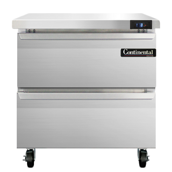 Continental Refrigerator SWF32N-D 32-inch Work Top Freezer Counter