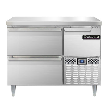 Continental Refrigerator DRA43NSS-D 43-inch Work Top Refrigerator