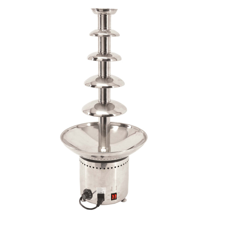 Omcan CF-CN-0005 5-tier Stainless Steel Chocolate Fountain