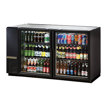 True TBB-24GAL-60G-HC-LD 60 inch Refrigerated Back Bar Cabinet