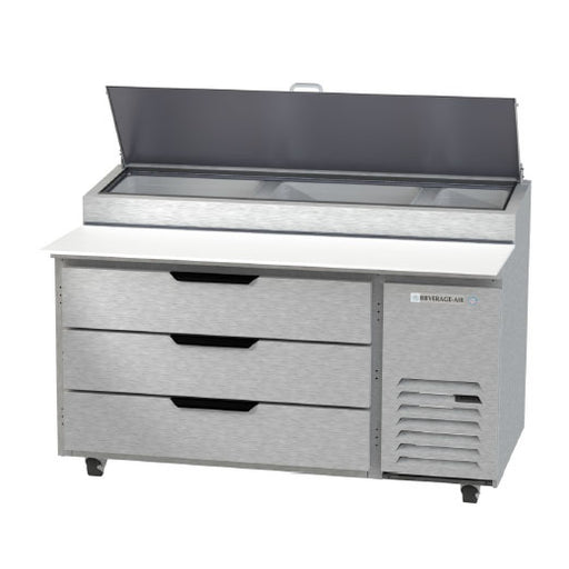 Beverage Air DPD60HC-3 60-inch Pizza Prep Table