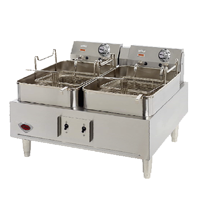 Wells F-30 Fryer Electric Countertop Split Pot