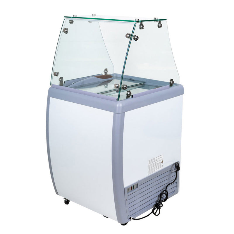 Omcan 44590 26 inch Ice Cream Dipping Cabinet