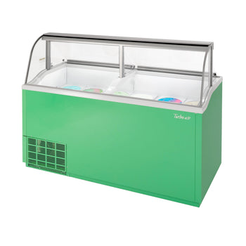 Turbo Air TIDC-70G-N 68 inch Dipping Cabinet Ice Cream Display Case