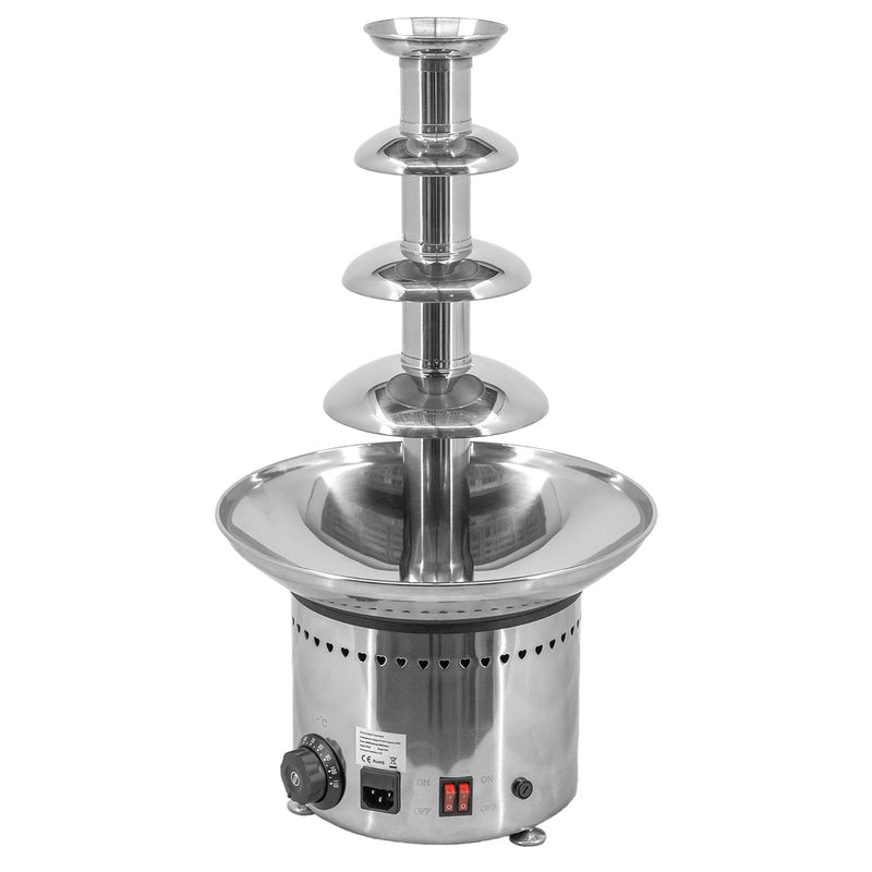 Omcan CF-CN-0004 4-tier Stainless Steel Chocolate Fountain