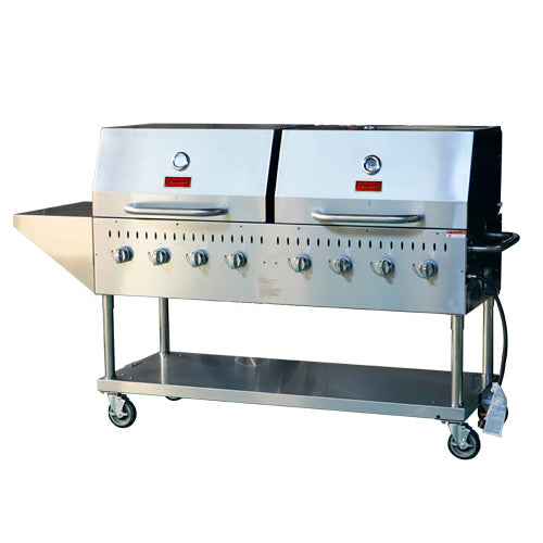 Omcan 47353 Outdoor Propane Charbroiler BBQ Grill