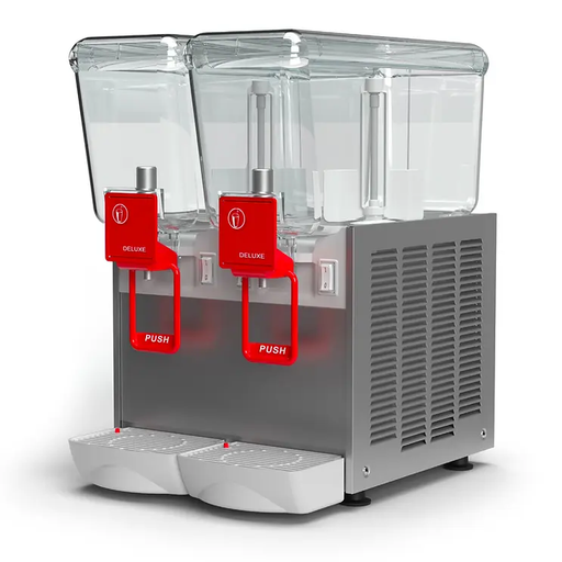 Ugolini Arctic 49088 Deluxe Juice Dispenser - 2 Bowl