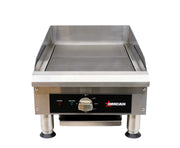 Omcan CE-CN-0350-240V 14 inch Electric Charbroiler with Griddle
