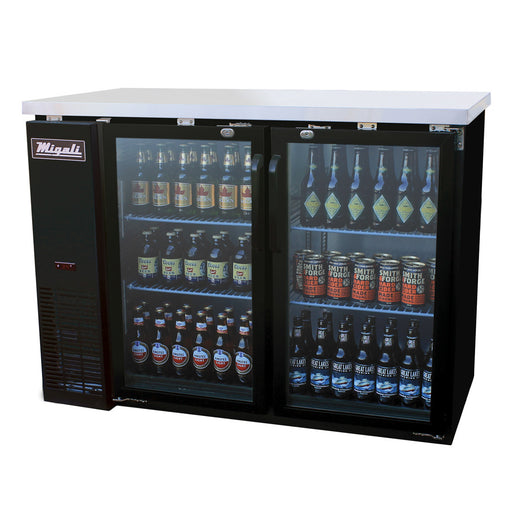 Migali C-BB48G-HC 48-inch Back Bar Refrigerator