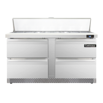 Continental Refrigerator SW60N16-FB-D 60-inch Sandwich Prep Table