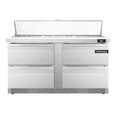 Continental Refrigerator SW60N16-FB-D 60-inch Sandwich Prep Table