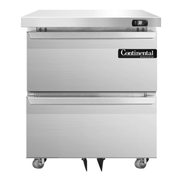 Continental Refrigerator D27N-U-D 27.5-inch Undercounter Refrigerator