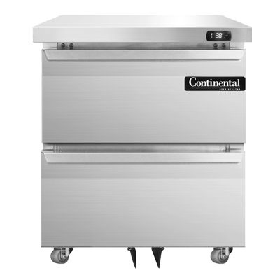 Continental Refrigerator D27N-U-D 27.5-inch Undercounter Refrigerator