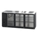 Hoshizaki BB80-G 80-inch 3 Swinging Solid Doors Back Bar Cooler