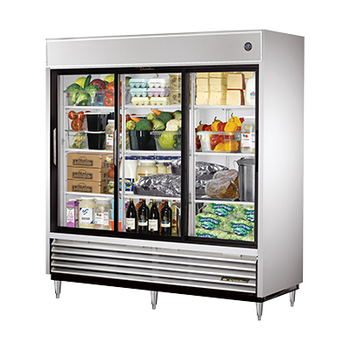 True TSD-69G-LD 78 inch Reach-In Refrigerator