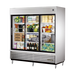 True TSD-69G-LD 78 inch Reach-In Refrigerator