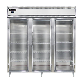 Continental Refrigerator DL3F-GD 90-inch Reach-In Freezer