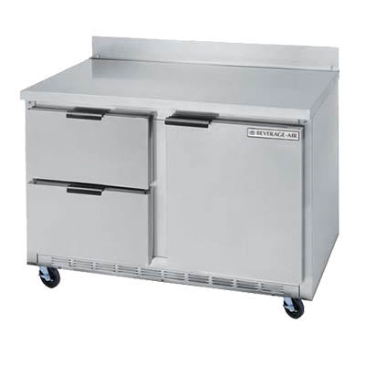 Beverage Air WTFD48AHC-2 48-inch Work Top Freezer Counter