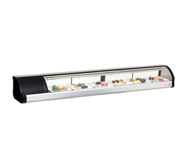 Everest Refrigeration ESC83L 82-5/8-inch Refrigerated Display Case Sushi