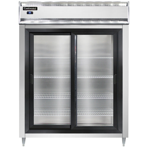 Continental Refrigerator D2RENSSGD 57-inch Reach-In Refrigerator