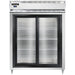 Continental Refrigerator D2RENSSGD 57-inch Reach-In Refrigerator